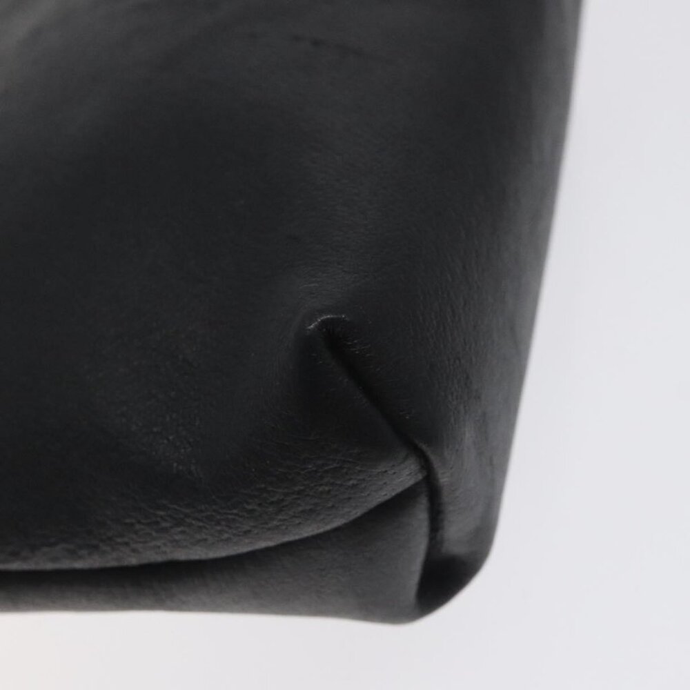 Authentic GUCCI Shoulder Bag Leather Black - Picture 6 of 16